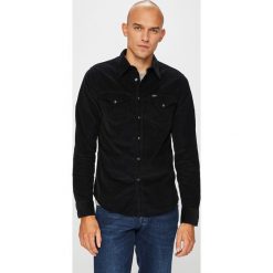 Lee - Koszula. Szare koszule męskie Lee, z bawełny, z klasycznym kołnierzykiem, z długim rękawem. Za 299.90 zł.