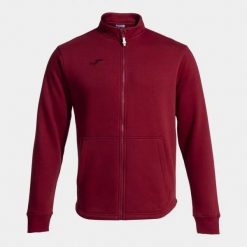 Kurtka z dresu Joma Confort IV. Czerwone kurtki męskie Joma, xl, bez wzorów, z bawełny, sportowe, bez kaptura. Za 304.00 zł.