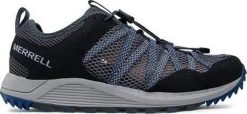 Merrell Wildwood Aerosport J036115 szary 44,5. Szare sandały męskie Merrell, bez zapięcia. Za 359.98 zł.