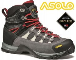 Buty GORE TEX damskie Asolo Stynger GTX - grey/gun metal. Szare trekkingi damskie Adidas, wspinaczkowe, gore-tex. Za 1,141.06 zł.