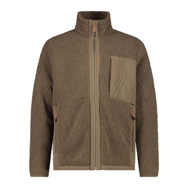 Bluza męska turystyczna CMP 34P0617. Brązowe bluzy męskie CMP, l, bez wzorów, z materiału, z kapturem. Za 342.50 zł.