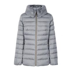 Kurtka GEOX W BETTANIE Niebieski. Niebieskie kurtki damskie Geox, bez wzorów, z tkaniny, bez kaptura. Za 613.99 zł.