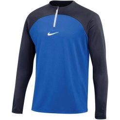 Bluza męska Nike NK Dri-FIT Academy Drill Top K. Niebieskie bluzy męskie Nike, m, bez wzorów, z poliesteru, bez kaptura, dri-fit (nike). Za 154.99 zł.