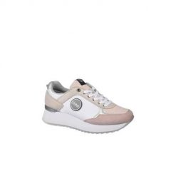 Buty do chodzenia damskie Colmar Travis Prime High Out. Białe obuwie sportowe damskie Colmar, bez wzorów, z gumy, trekkingowe. Za 673.00 zł.