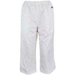 Spodnie treningowe damskie Reebok AUWG7459100. Białe spodnie sportowe damskie Reebok, l, bez wzorów, z materiału, na fitness i siłownię. Za 139.99 zł.