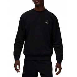 Bluza na co dzień męska NIKE JORDAN BROOKLYM FLEECE ocieplana bez kaptura. Czarne bluzy męskie Nike, m, bez wzorów, bez kaptura. Za 287.00 zł.