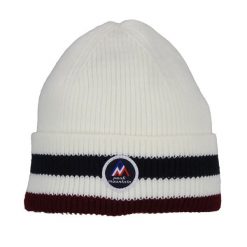 Czapka Peak Mountain Mably. Białe czapki i kapelusze damskie Peak Mountain, na zimę, bez wzorów, sportowe. W wyprzedaży za 132.50 zł.