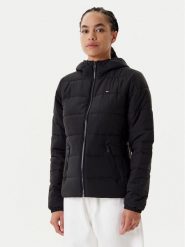 Tommy Jeans Kurtka przejściowa DW0DW20959 Czarny Slim Fit. Czarne kurtki damskie Tommy Jeans, s, bez wzorów, z jeansu, bez kaptura. Za 489.99 zł.