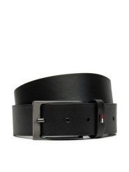 Tommy Hilfiger Pasek Męski AM0AM13016 Czarny. Czarne paski damskie Tommy Hilfiger, bez wzorów, ze skóry. Za 169.99 zł.