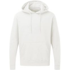 Męska Bawełniana Bluza Z Kapturem. Białe bluzy męskie SG, m, bez wzorów, z bawełny, z kapturem. Za 94.99 zł.