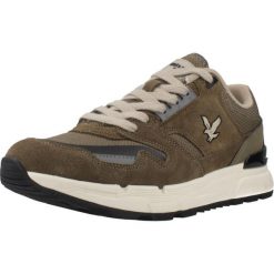 Buty LYLE&SCOTT FOREVER003 Zielony. Zielone trekkingi męskie LYLE AND SCOTT, trekkingowe. Za 533.22 zł.