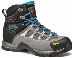 Buty trekkingowe damskie Asolo Stynger GTX - cloudy grey/stone. Szare trekkingi damskie HASBY. Za 1,113.90 zł.