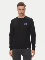 Etnies Bluza Corp Combo 4130004055 Czarny Regular Fit. Czarne bluzy męskie Etnies, m, bez wzorów, z bawełny, bez kaptura. Za 199.99 zł.