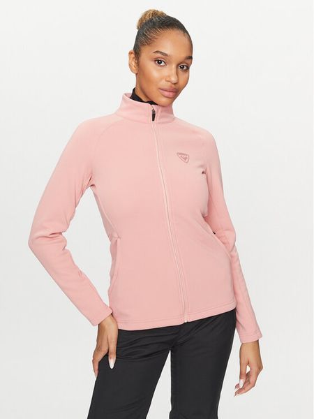 Rossignol Bluza W Classique Clim RLMWL05 Różowy Regular Fit. Czerwone bluzy damskie Rossignol, xs, bez wzorów, z syntetyku, bez kaptura, narciarskie. Za 339.99 zł.
