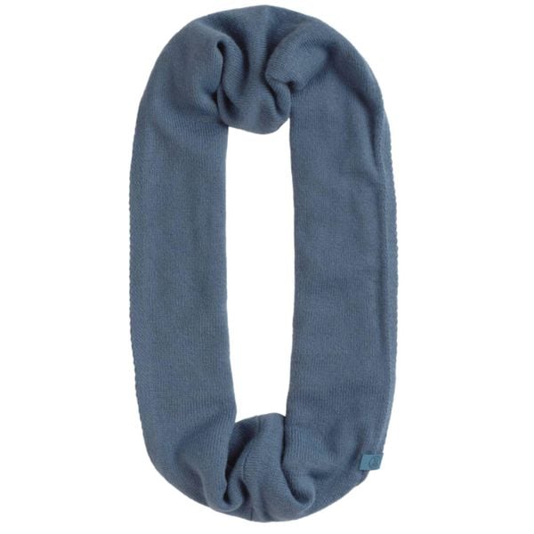 Komin zimowy damski Buff Knitted Infinity niebieski. Niebieskie szaliki i chusty damskie Buff, na zimę, bez wzorów, z dzianiny, sportowe. Za 73.00 zł.