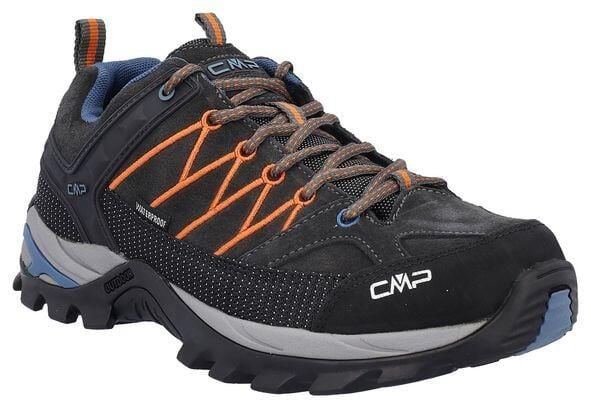 Buty trekkingowe męskie CMP Rigel Low Trekking Wp. Brązowe trekkingi męskie CMP, outdoorowe. Za 328.88 zł.