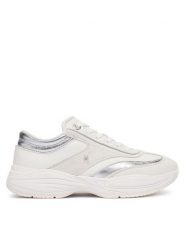Tommy Hilfiger Sneakersy Th Modern Sporty Runner Leather FW0FW09590 Biały. Białe obuwie sportowe damskie Tommy Hilfiger, bez wzorów, ze skóry. Za 529.99 zł.