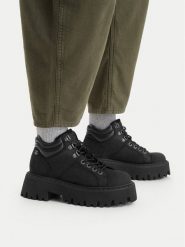 G-Star Raw Trapery CEO-WI34-MANYA-06 Czarny. Czarne śniegowce i trapery damskie G-Star, z nubiku. Za 399.99 zł.