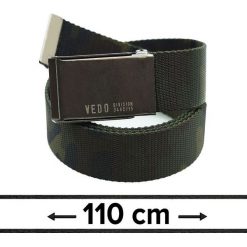 Pasek Materiałowy, Zielony, Moro 110 cm, Militarny Solidny, Klamra Zamykana Manualnie -Pako Jeans. Zielone paski damskie Pako Jeans, bez wzorów, z jeansu, klasyczne. Za 45.00 zł.