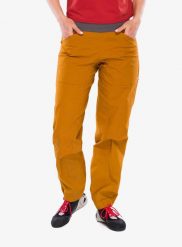 Spodnie wspinaczkowe damskie Edelrid Sansara Pants III. Brązowe spodnie materiałowe damskie EDELRID, l, bez wzorów, z bawełny. Za 306.89 zł.