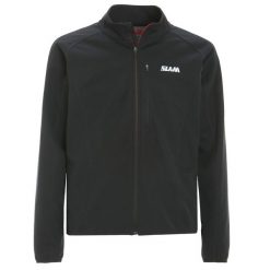 Kurtka Softshellowa Slam Graphene Dorosłych. Czarne kurtki męskie SLAM, m, bez wzorów, z softshellu, sportowe, bez kaptura. Za 438.40 zł.