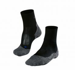 Skarpetki Falke TK2 Short Cool. Czarne skarpety męskie Falke, bez wzorów, z elastanu. Za 151.00 zł.