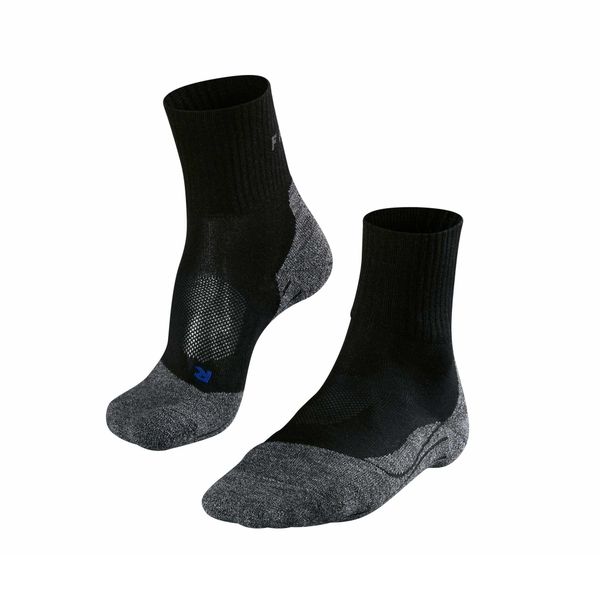 Skarpetki Falke TK2 Short Cool. Czarne skarpety męskie Falke, bez wzorów, z elastanu. Za 151.00 zł.