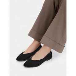 Baleriny Lasocki. Czarne baleriny damskie Lasocki, bez wzorów, bez obcasa. Za 169.99 zł.