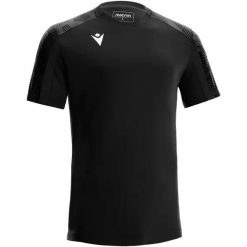 Koszulka Macron Gede. Czerwone koszulki sportowe męskie Macron, xl, bez wzorów, z materiału, bez kołnierzyka, bez ramiączek, na fitness i siłownię. Za 213.50 zł.