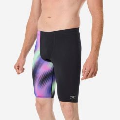 Spodenki pływackie jammer męskie. Czarne kąpielówki męskie Speedo, m, bez wzorów, z poliesteru, na fitness i siłownię. Za 229.99 zł.