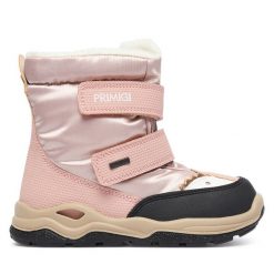 Śniegowce Primigi. Czerwone śniegowce dziewczęce Primigi, z gore-texu, bez zapięcia. Za 309.99 zł.