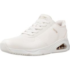 Buty SKECHERS TRES AIR UNO Beżowy. Brązowe obuwie sportowe damskie Skechers, bez wzorów, z syntetyku. Za 387.99 zł.