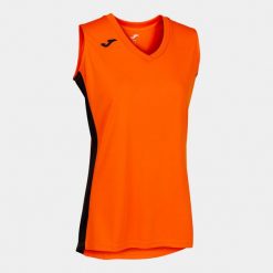 Koszulka do koszykówki damska Joma Cancha III. Brązowe t-shirty damskie Joma, l, bez wzorów, bez kołnierzyka. Za 140.00 zł.