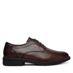 Półbuty Pikolinos. Brązowe eleganckie półbuty Pikolinos, wizytowe, bez zapięcia. Za 759.99 zł.
