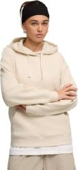 Puma Bluza damska Puma ESS Elevated Comfort Hoodie kremowa 691814 87 L. Białe bluzy damskie Puma, l, bez wzorów, bez kaptura. Za 298.89 zł.