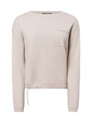 Comma Sweter Kobiety beżowy|srebrny, S. Brązowe swetry damskie comma, s, bez wzorów, bez kołnierzyka, bez ramiączek, bez kaptura. Za 329.95 zł.