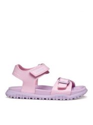Geox Sandały J Sandal Fusbetto Gi J35HQA 000BC C8842 D Różowy. Czerwone sandały dziewczęce Geox, ze skóry, bez zapięcia. Za 229.99 zł.