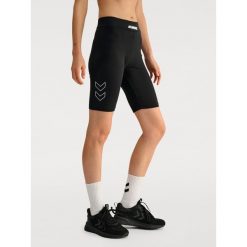Szorty damskie Hummel Elemental Co. Czarne obuwie sportowe damskie Hummel, bez wzorów, na fitness i siłownię. Za 134.50 zł.