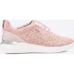 Geox - Buty. Szare obuwie sportowe damskie Geox, z gumy. W wyprzedaży za 329.90 zł.