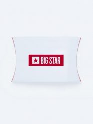 Opakowanie prezentowe papierowe. Białe plecaki damskie Big Star, bez wzorów, retro, bez dodatków. Za 4.99 zł.