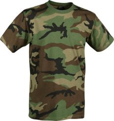 Helikon-Tex t-shirt Helikon cotton US woodland XL. T-shirty męskie HELIKON-TEX, m, bez wzorów, bez kołnierzyka. Za 82.41 zł.