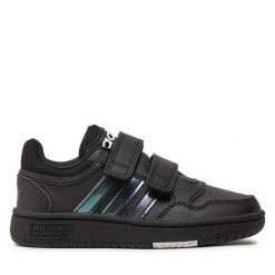 Sneakersy adidas. Niebieskie trampki i tenisówki chłopięce Adidas, bez wzorów, bez zapięcia. Za 199.99 zł.