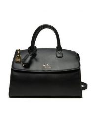 Armani Exchange Torebka XW000307 AF12040 UC001 Czarny. Czarne torebki do ręki damskie Armani Exchange, bez wzorów, ze skóry, bez dodatków. Za 699.99 zł.