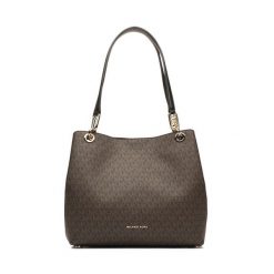 Torebka MICHAEL Michael Kors. Brązowe torebki do ręki damskie MICHAEL Michael Kors, bez wzorów, klasyczne, bez dodatków. Za 1,249.00 zł.