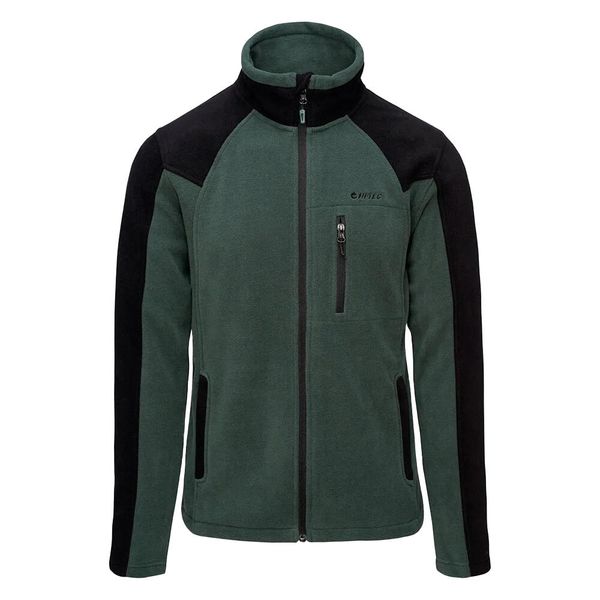 Męska Bluza Polarowa Monar. Czarne bluzy męskie Hi-tec, na zimę, m, bez wzorów, z materiału, bez kaptura. Za 135.99 zł.