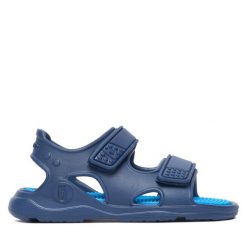 Sandały Biomecanics. Niebieskie sandały chłopięce Biomecanics, bez zapięcia. Za 129.99 zł.