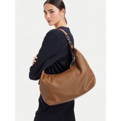Torebka Liu Jo. Brązowe torebki do ręki damskie Liu Jo, bez wzorów, klasyczne, bez dodatków. Za 639.99 zł.