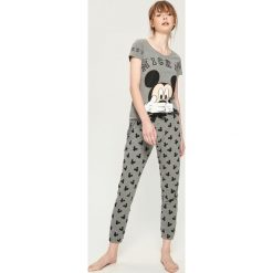 Piżama Mickey Mouse - Szary. Szare piżamy damskie Sinsay, z motywem z bajki. Za 69.99 zł.