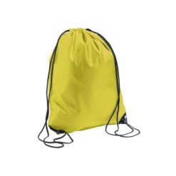 Urban Plain Drawstring Bag. Żółte plecaki damskie SOL'S, bez wzorów. Za 21.99 zł.