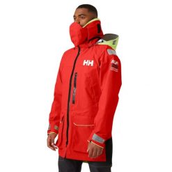 Kurtka Helly Hansen aegir ocean. Czerwone kurtki męskie Helly Hansen, m, bez wzorów, sportowe, bez kaptura. W wyprzedaży za 5,540.00 zł.